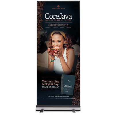 Core Jave Full Size Retractable Banner