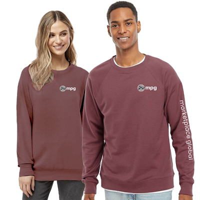 MPG Unisex Lightweight Crewneck Sweatshirt