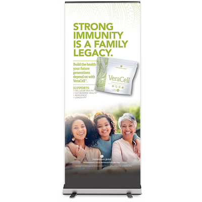 VeraCell Full Size Banner-Strong Immunity