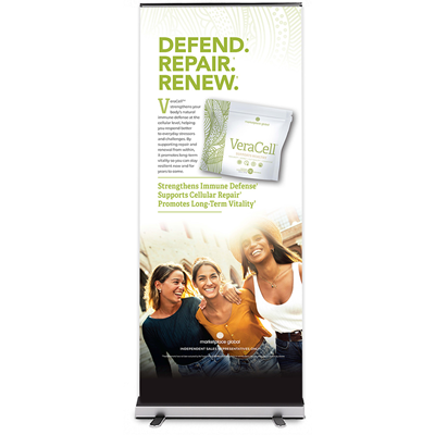 VeraCell Full Size Banner- Defend Repair Renew