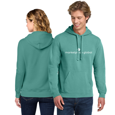 MPG Unisex Ring Spun Hooded Sweatshirt-FF